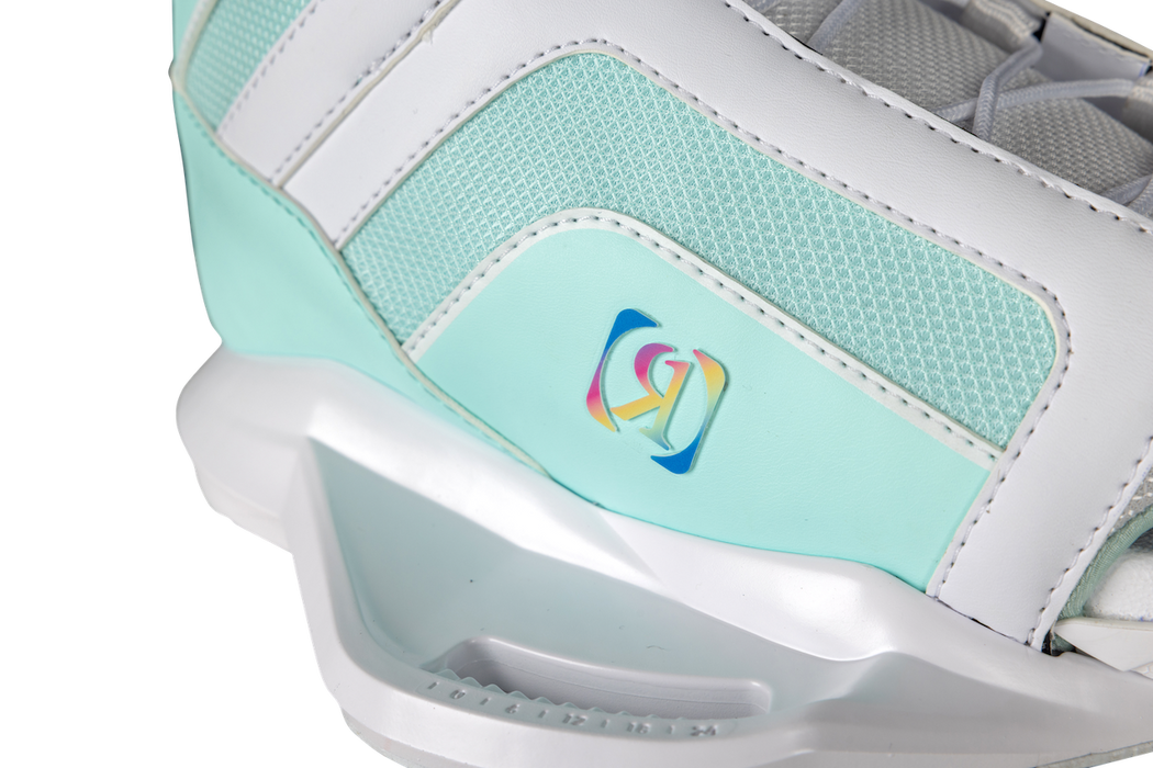 Ronix 2027 August Stage 1 Girl's Wakeboot K2-6 White/Mint