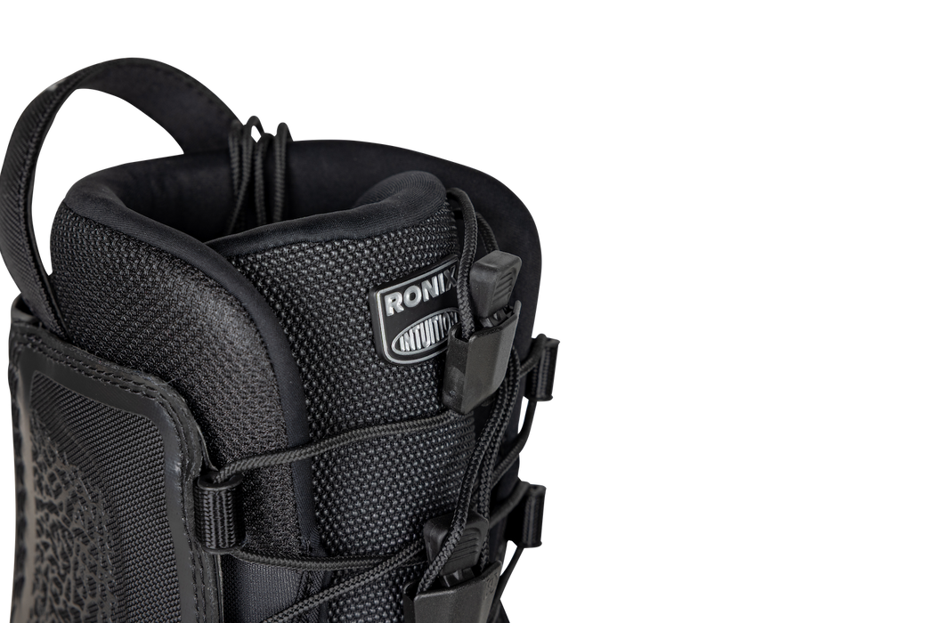 Ronix 2027 One Intuition Men's Wakeboots (Black Elephant Chrome)