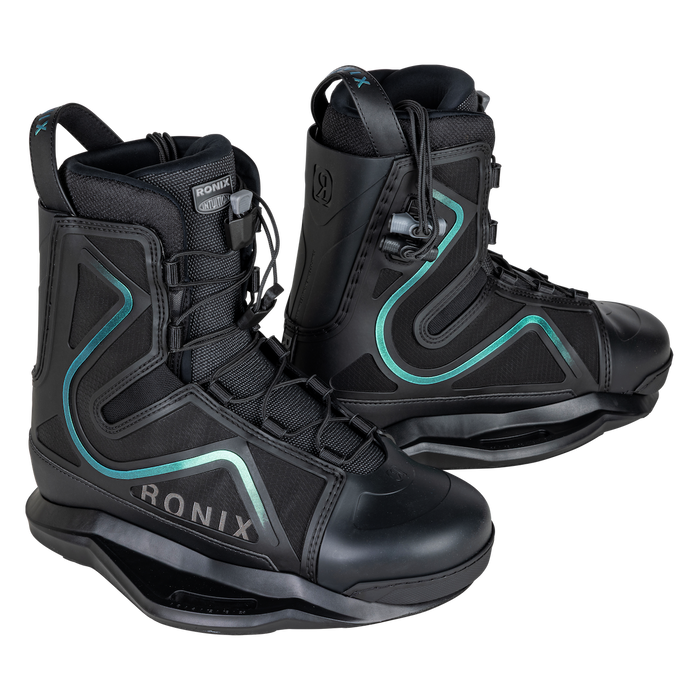 Ronix 2027 RXT Intuition Men's Wakeboots (Black / Holographic)