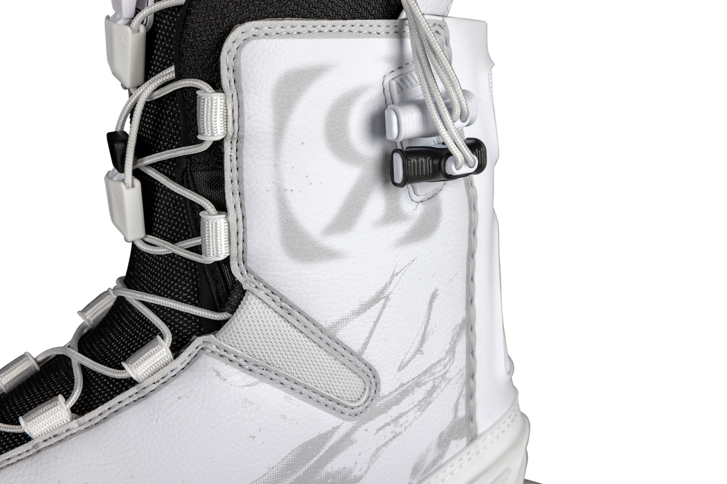 Ronix 2027 Utopia Intuition Men's Wakeboots (White Smoke)