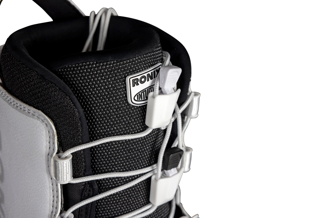 Ronix 2027 Utopia Intuition Men's Wakeboots (White Smoke)