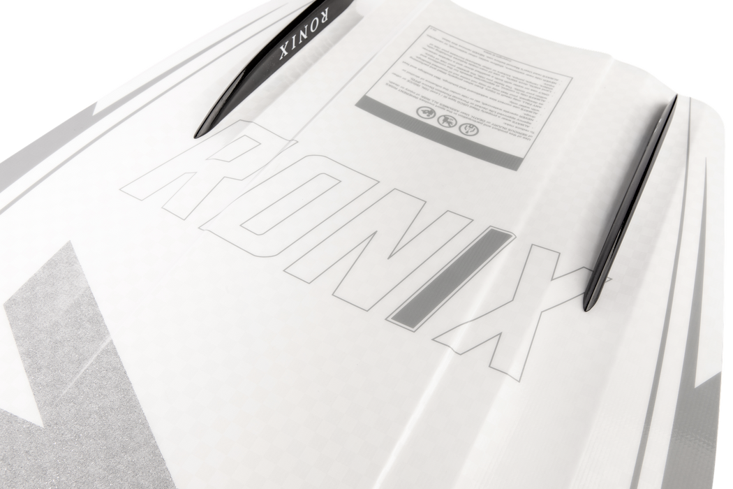 Ronix 2027 One Blackout Technology 3-Stage Rocker Wakeboard (Pearl White)