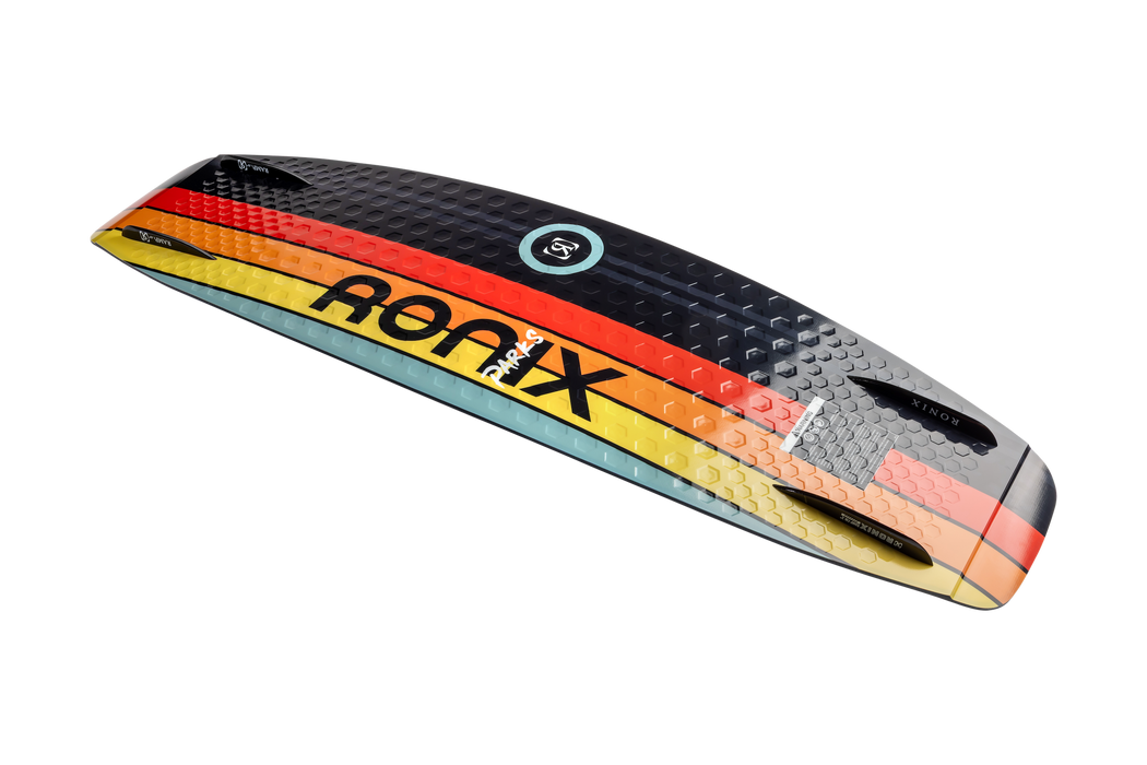 Ronix 2027 Parks Modello Core Continuous Rocker Wakeboard (Black Sunset)