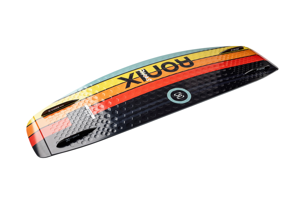 Ronix 2027 Parks Modello Core Continuous Rocker Wakeboard (Black Sunset)