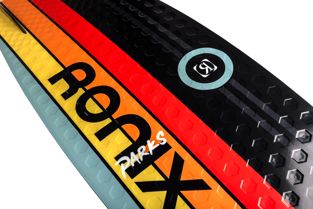 Ronix 2027 Parks Modello Core Continuous Rocker Wakeboard (Black Sunset)