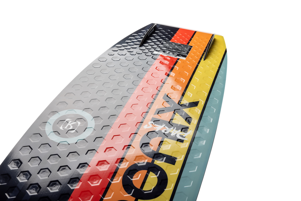 Ronix 2027 Parks Modello Core Continuous Rocker Wakeboard (Black Sunset)