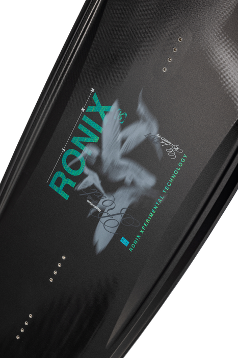 Ronix 2027 RXT Blackout Technology Continuous Rocker Wakeboard (Black / Holographic)