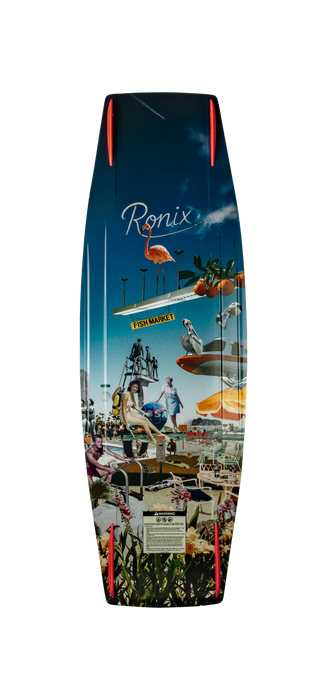 Ronix 2027 Supreme Air Core 3 Aeronautics Collage Hybrid Rocker Wakeboard