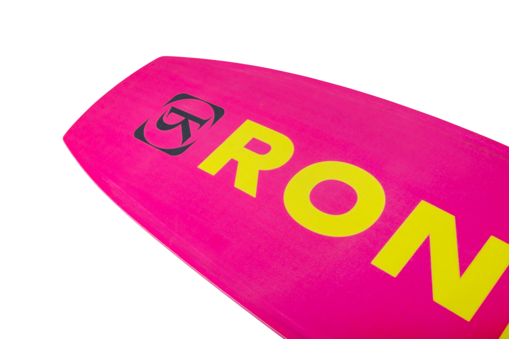 Ronix 2027 Spring Break True Flex Women's Park Wakeboard (Pink Wordsmith)