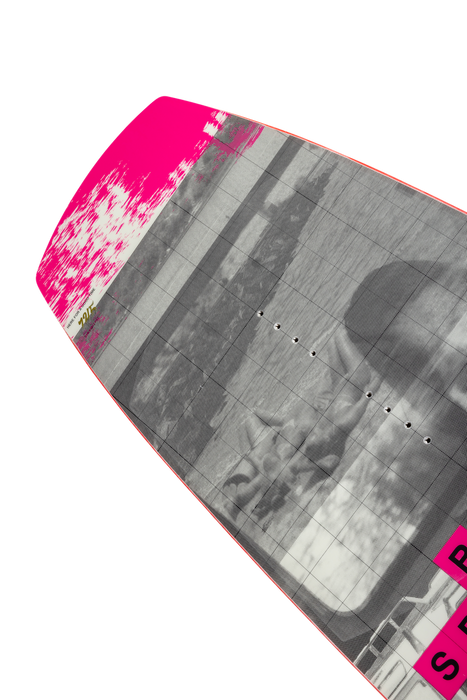 Ronix 2027 Spring Break True Flex Women's Park Wakeboard (Pink Wordsmith)
