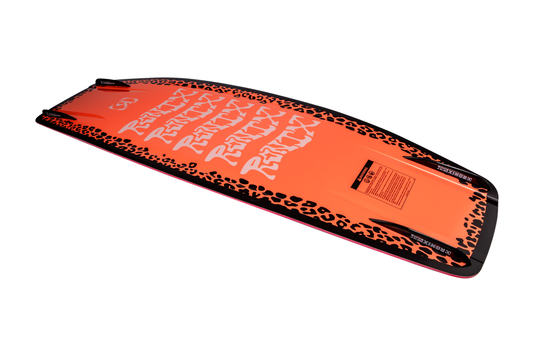 Ronix 2027 Rise Air Core 3 Hybrid Rocker Women's Wakeboard (Matte Black Cheetah)