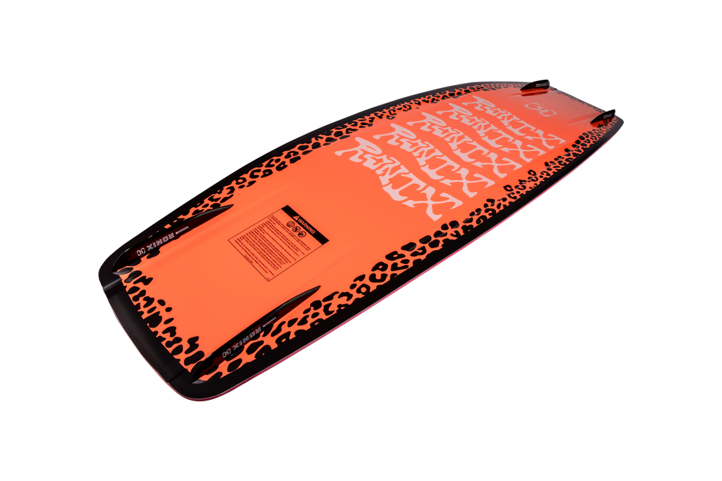 Ronix 2027 Rise Air Core 3 Hybrid Rocker Women's Wakeboard (Matte Black Cheetah)