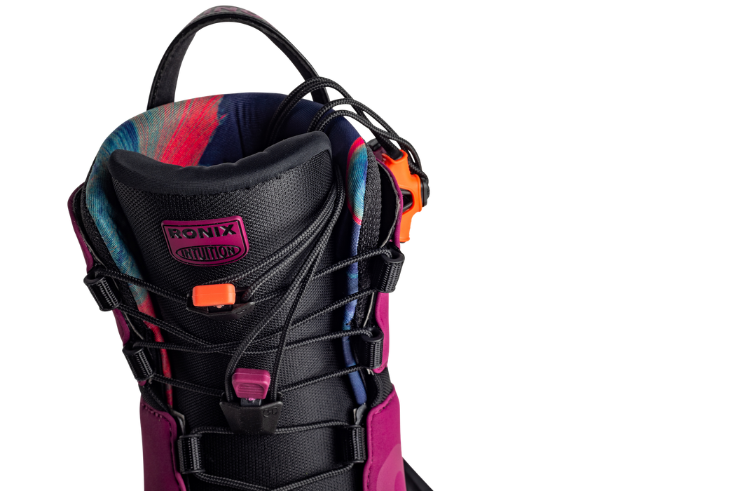 Ronix 2026 Rise Boots - Intuition - Merlot / Peach