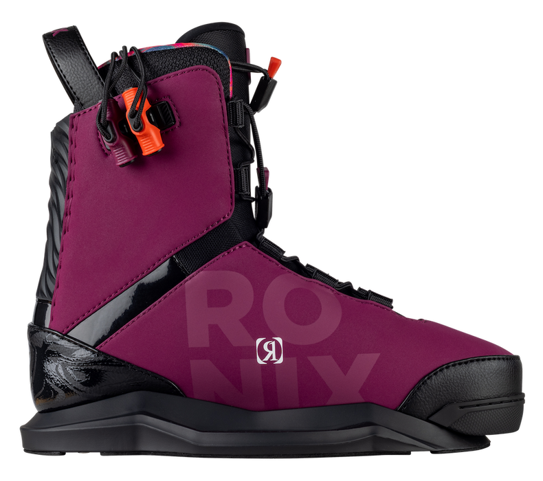 Ronix 2026 Rise Boots - Intuition - Merlot / Peach