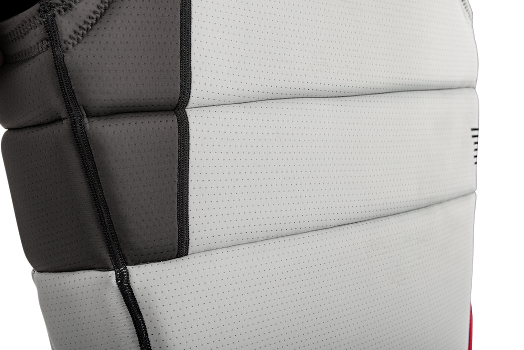 Ronix 2026 Supreme CE Approved Impact Vest - Chalk Grey/Maroon