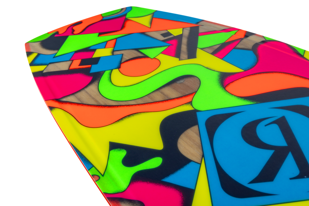Ronix 2026 Epic Wakeboard - True Flex - Neon Galore