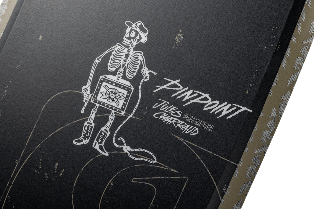 Ronix 2026 Pinpoint Wakeboard - All Over Flex - Cowboy Black