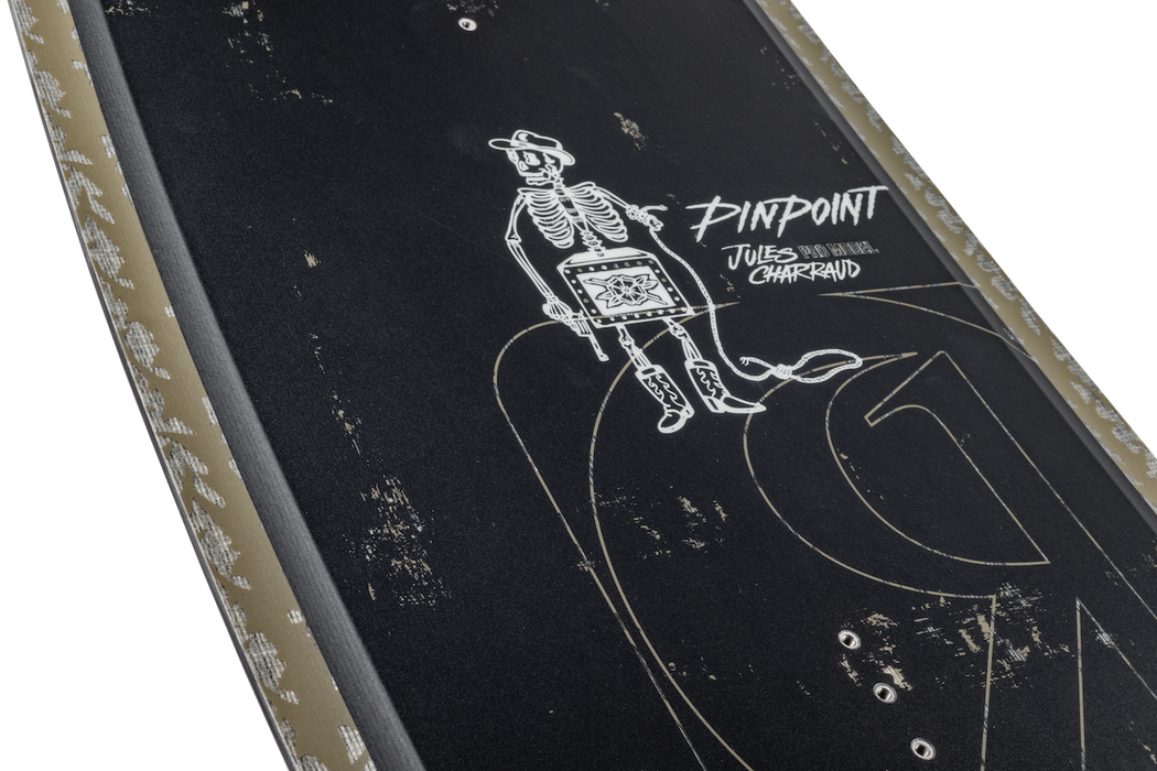 Ronix 2026 Pinpoint Wakeboard - All Over Flex - Cowboy Black