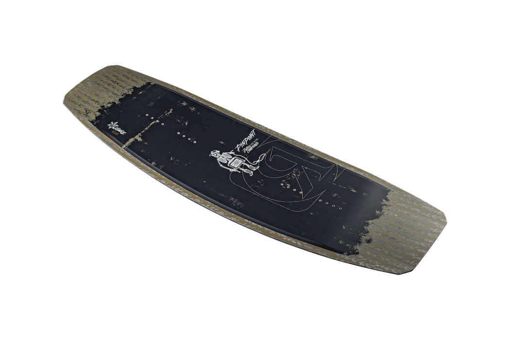 Ronix 2026 Pinpoint Wakeboard - All Over Flex - Cowboy Black