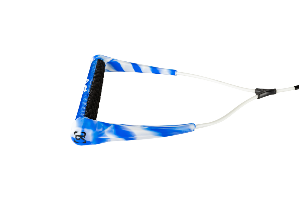 Ronix 2026 RXT - Dyneema BarLock Handle - Lycra/Hide Grip 1.3 in. Dia. - White / Blue