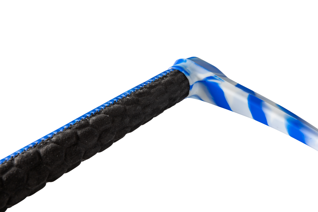 Ronix 2026 RXT - Dyneema BarLock Handle - Lycra/Hide Grip 1.3 in. Dia. - White / Blue