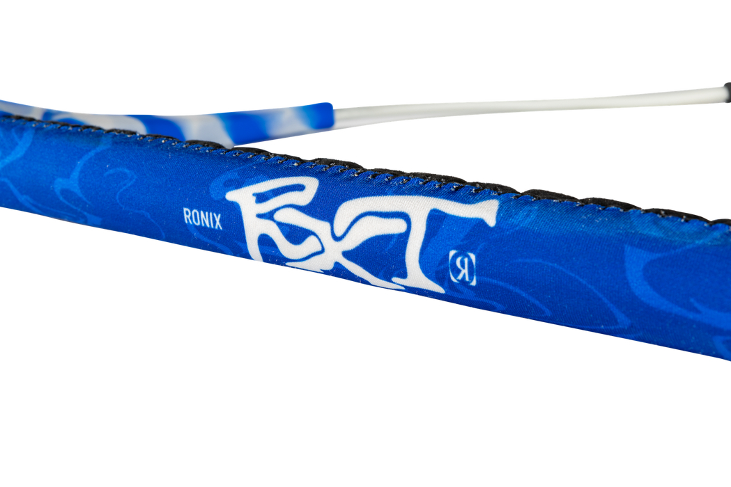 Ronix 2026 RXT - Dyneema BarLock Handle - Lycra/Hide Grip 1.3 in. Dia. - White / Blue