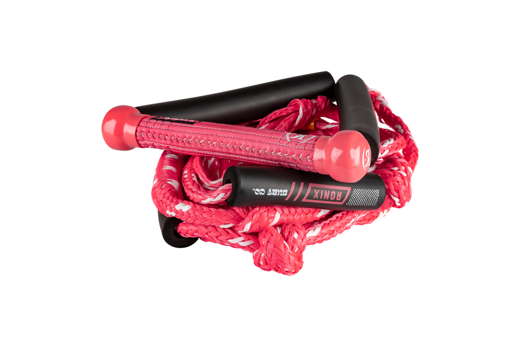 Ronix 2026 Women's Bungee Surf - 10 in. Handle - w/25 ft. 4-Sect. PE Rope - Pink