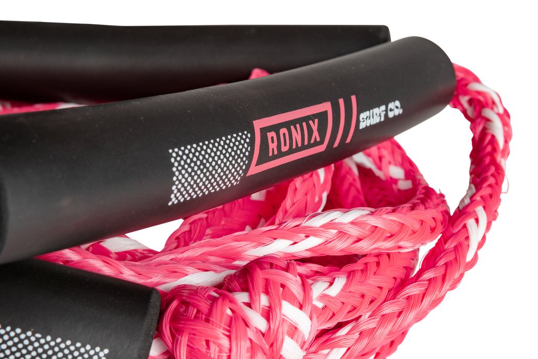 Ronix 2026 Women's Bungee Surf - 10 in. Handle - w/25 ft. 4-Sect. PE Rope - Pink