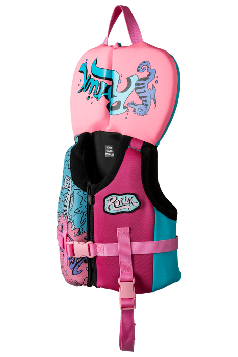Ronix 2026 Girl's Infant/Toddler L70 CGA Life Vest - August - Pink/Blue