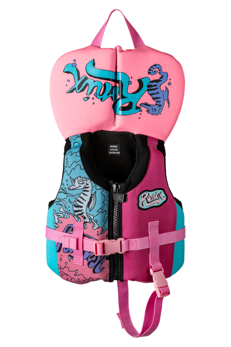 Ronix 2026 Girl's Infant/Toddler L70 CGA Life Vest - August - Pink/Blue
