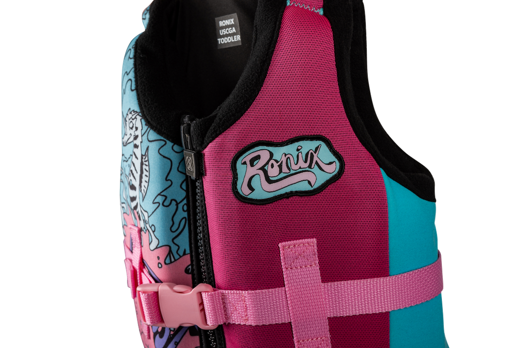 Ronix 2026 Girl's Infant/Toddler L70 CGA Life Vest - August - Pink/Blue