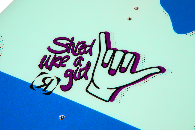 Ronix 2026 August Wakeboard 120 - Shaka Blue / Purple