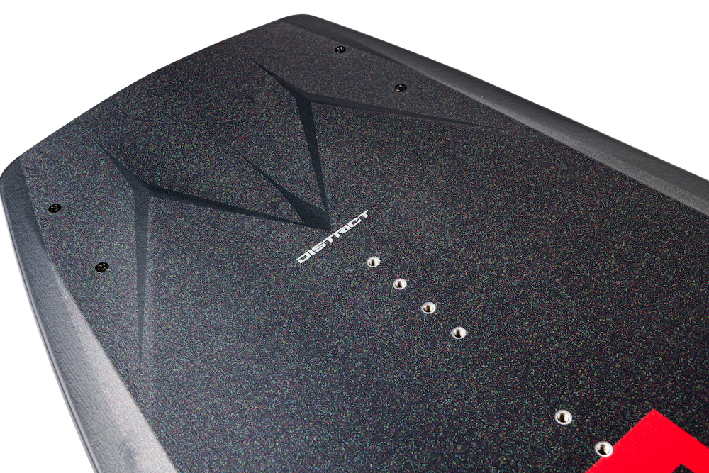 Ronix 2026 District Wakeboard - Modello Core - Metallic / Red