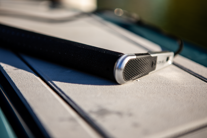 Ronix 2026 One Combo - Hide Grip 1.25 in. Dia. w/80 ft. 5-Sect. R8 Rope - Chrome / Black