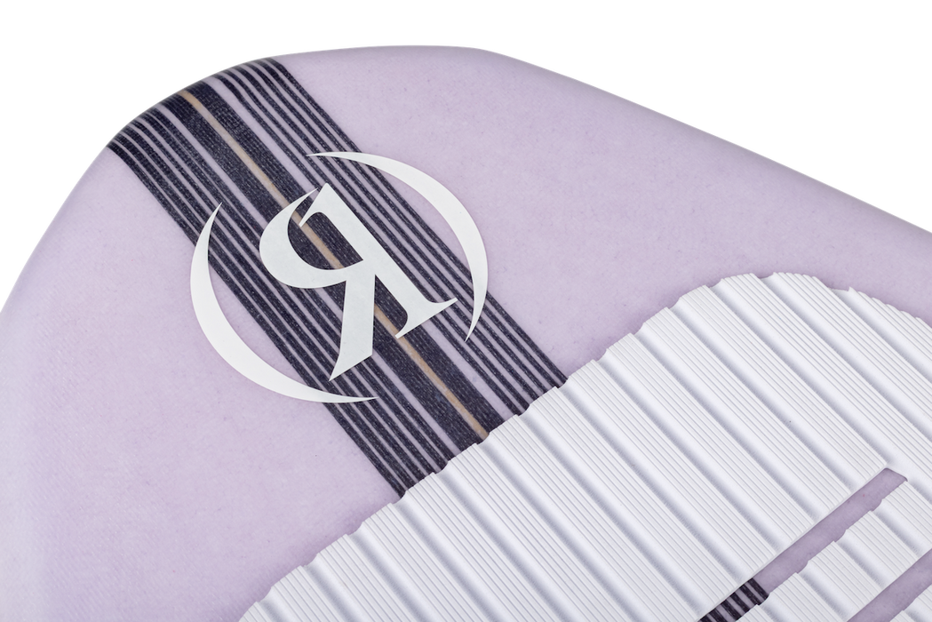 Ronix 2026 Aura Skimmer - Women's Flyweight Wakeskimmer - Lavender Carbon