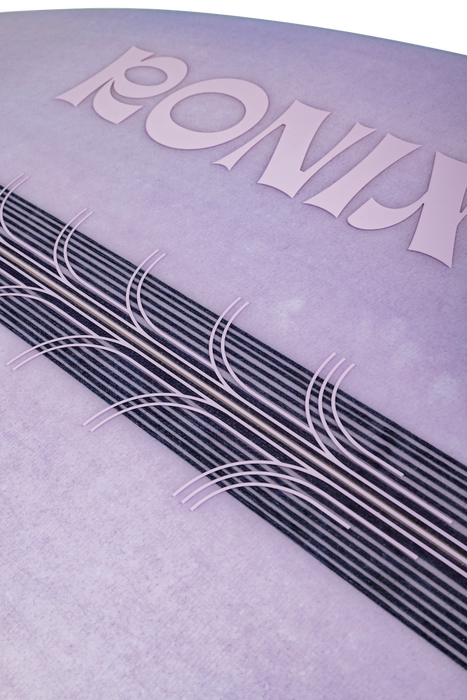 Ronix 2026 Aura Skimmer - Women's Flyweight Wakeskimmer - Lavender Carbon