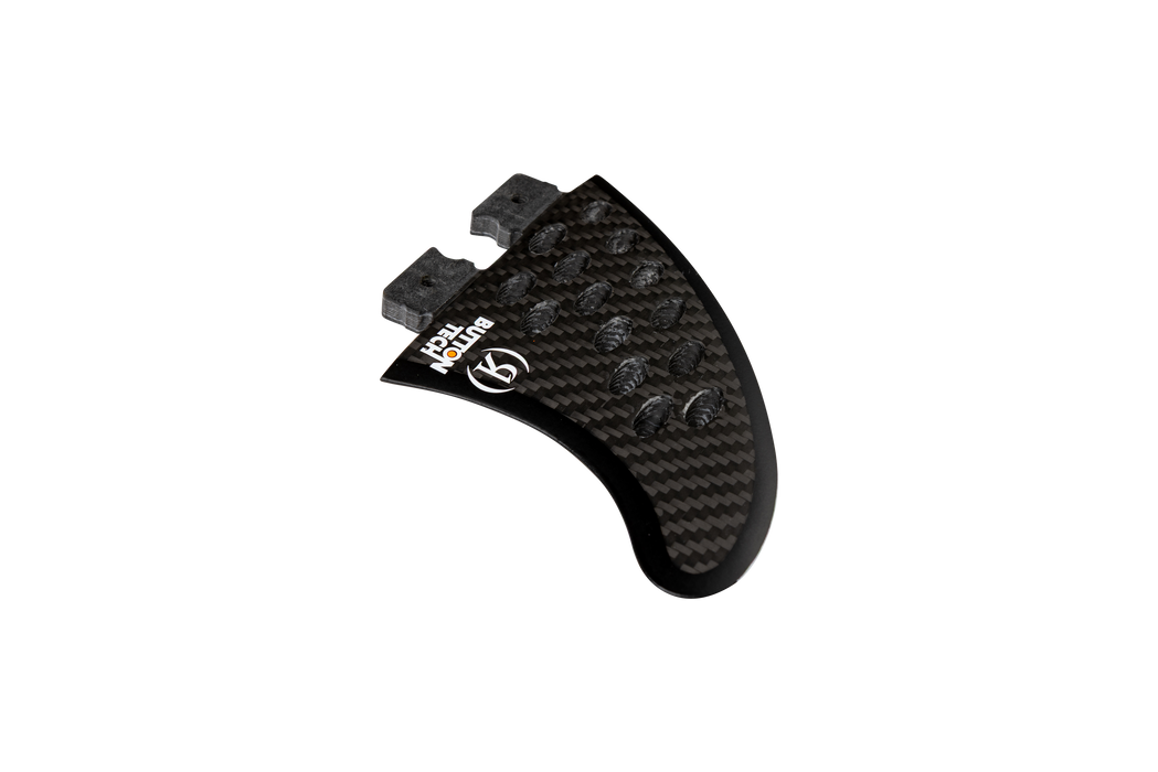 Ronix 2026 3.5 in. - Button - Cheese Grater - A&B Side Surf Fins - Carbon