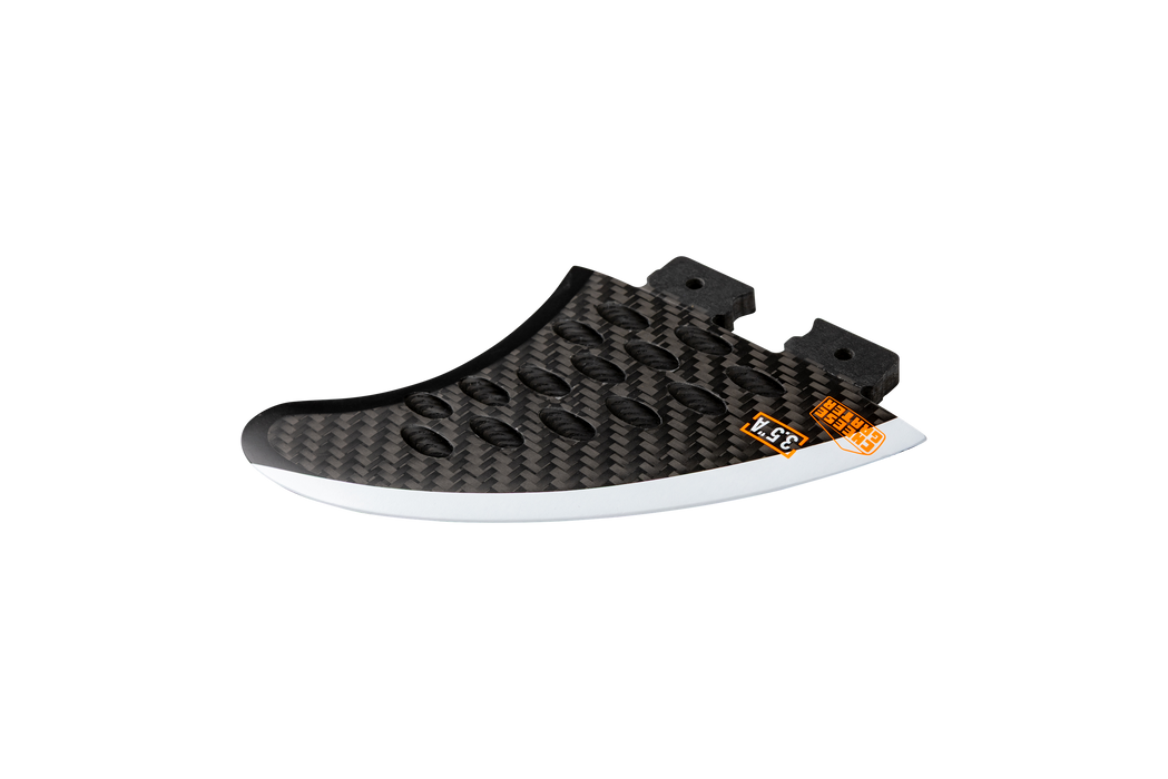 Ronix 2026 3.5 in. - Button - Cheese Grater - A&B Side Surf Fins - Carbon