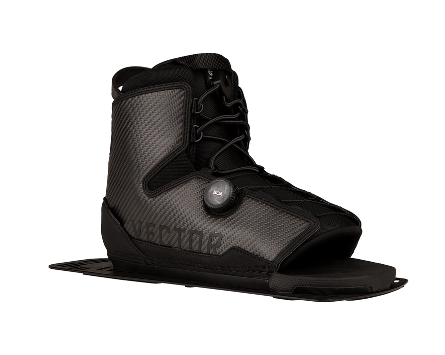 Radar 2027 Carbitex Vector BOA Ski Boot Rear Aluminum Plate (Carbon)