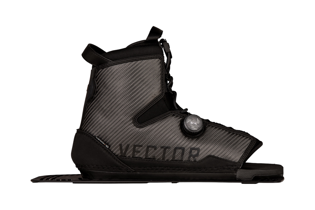 Radar 2027 Carbitex Vector BOA Ski Boot Rear Aluminum Plate (Carbon)
