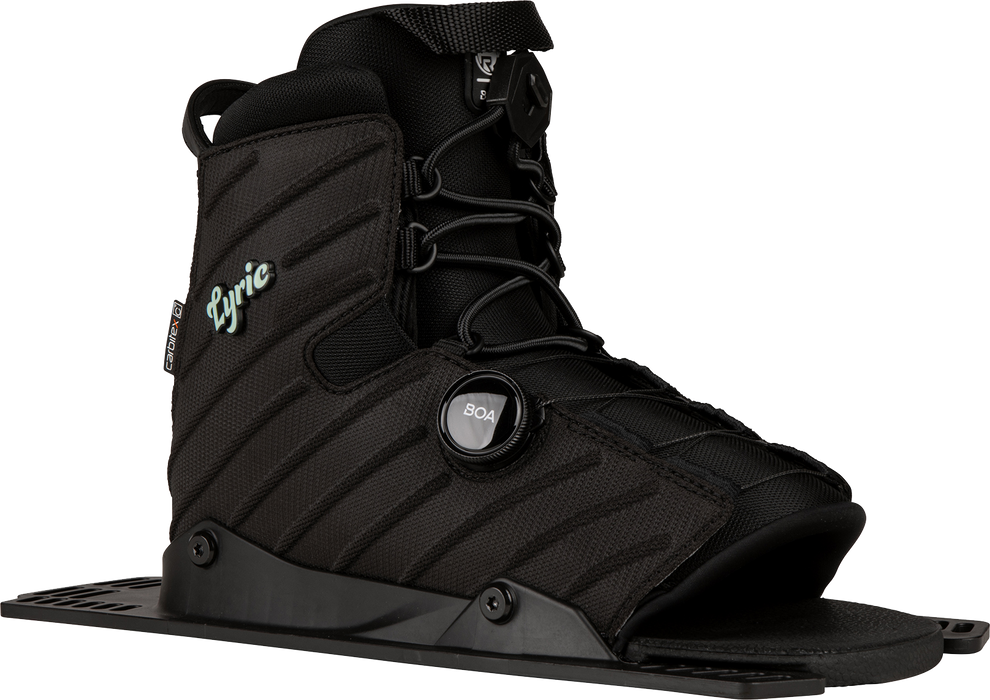 Radar 2025 Lyric BOA Boot Coal Rear Feather Frame 2.0