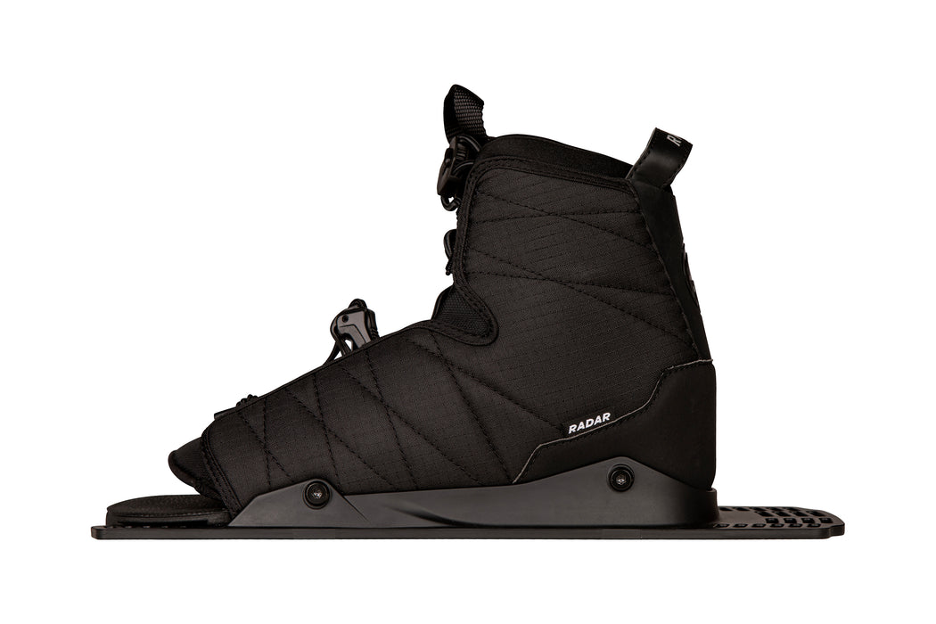 Radar 2025 Prime Boot Jet Black Rear Feather Frame 2.0