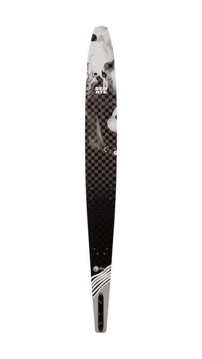 Radar 2025 Senate Pro Build Slalom Ski - Blank  Textreme / Silver