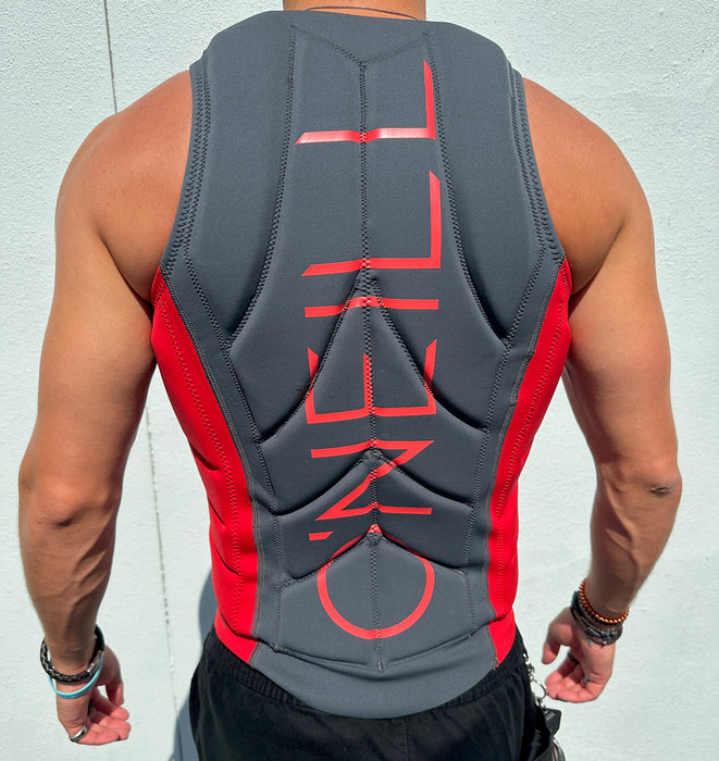 ONeill Slasher Comp Vest Graphite/Red