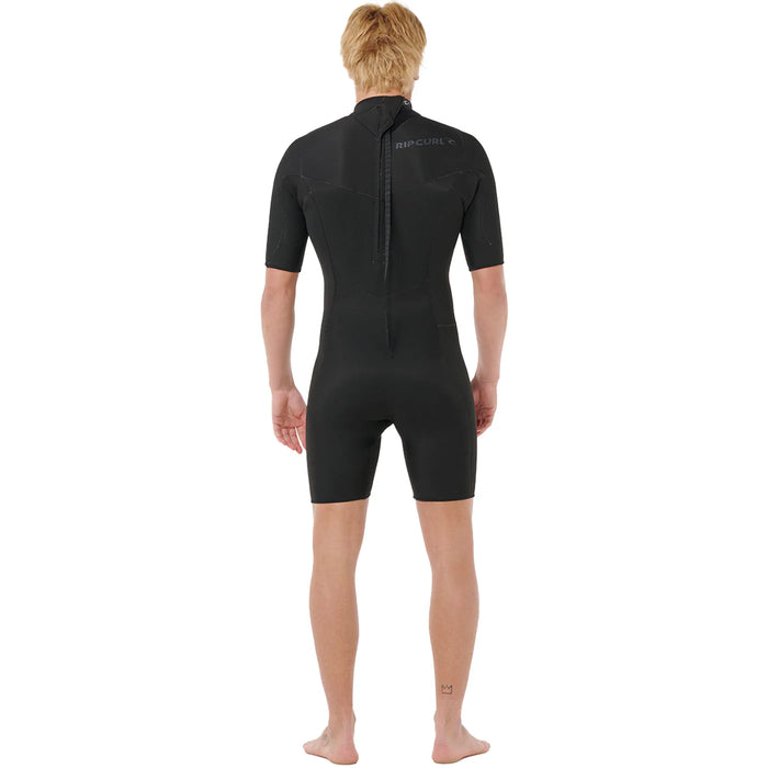 Rip Curl Dawn Patrol 2mm Back Zip Spring Wetsuit – Black