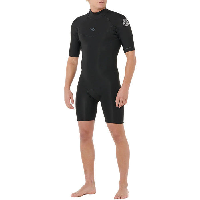 Rip Curl Dawn Patrol 2mm Back Zip Spring Wetsuit – Black