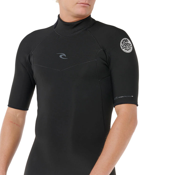 Rip Curl Dawn Patrol 2mm Back Zip Spring Wetsuit – Black