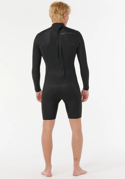 Rip Curl Dawn Patrol L/S Back Zip Spring Black