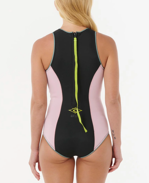 Rip Curl SG G-Bomb Sleeveless 1.5mm Spring Wetsuit – Black / Pink