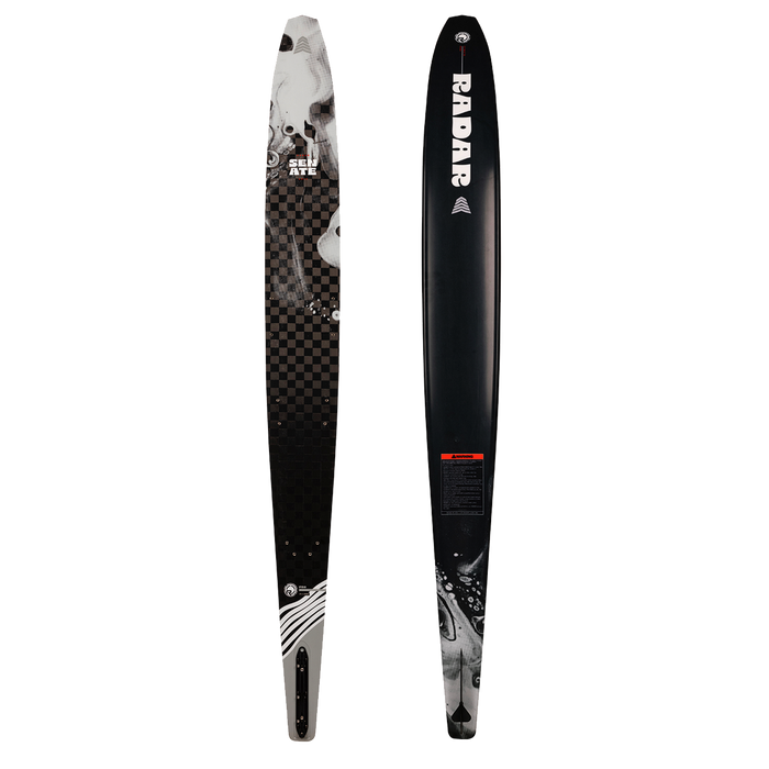 Radar 2025 Senate Pro Build Slalom Ski - Blank  Textreme / Silver